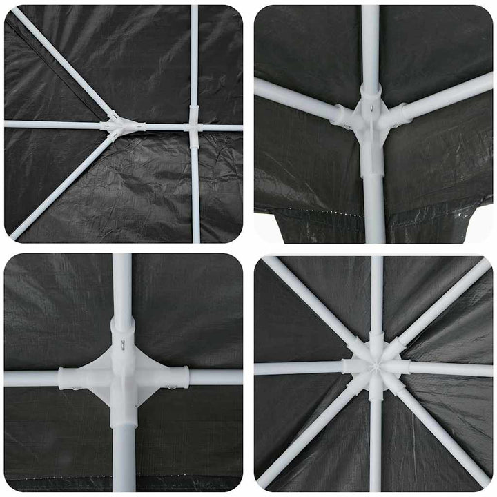 Party Tent Antracit 600 x 400 x 266 cm Polyethylen