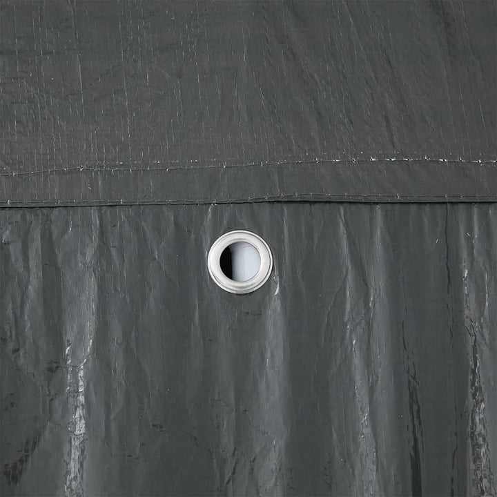 Party Tent Antracit 800 x 400 x 266 cm Polyethylen og stål