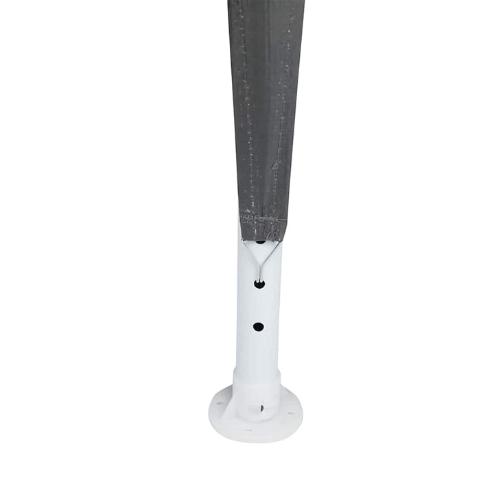 Party Tent Antracit 800 x 400 x 266 cm Polyethylen og stål