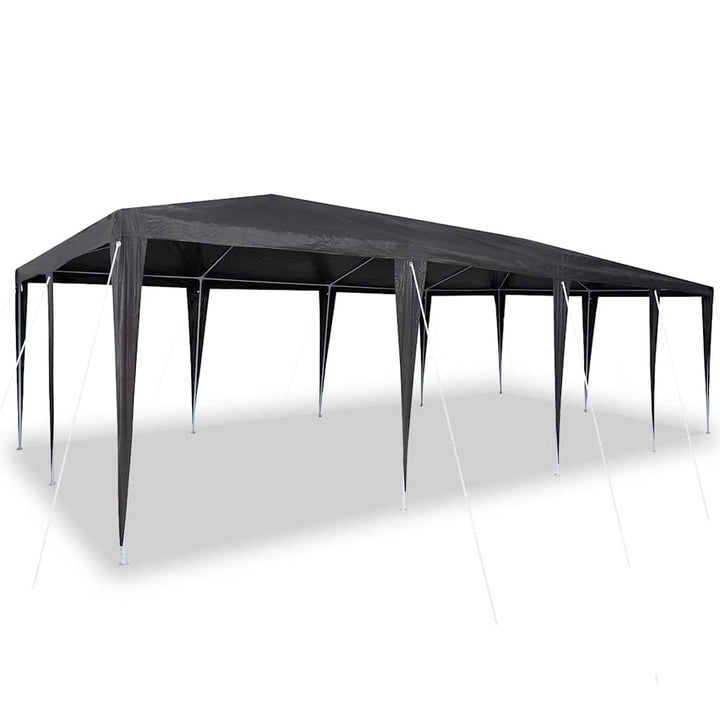 Party Tent Antracit 800 x 400 x 266 cm Polyethylen og stål
