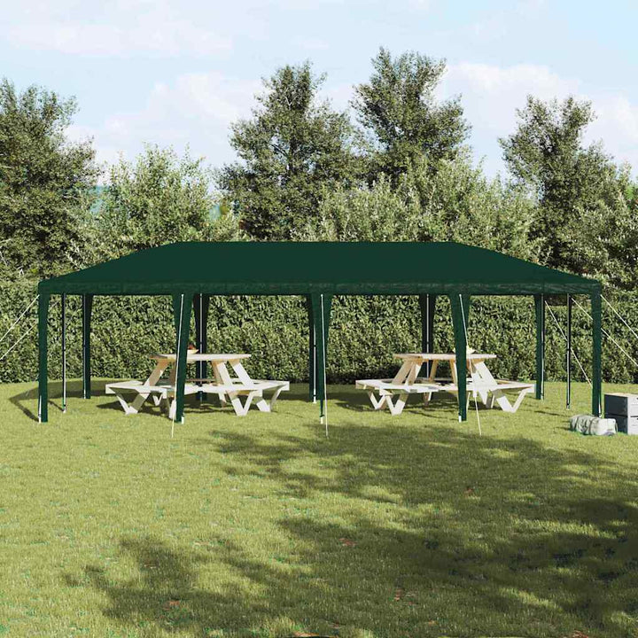 Party Tent Grøn 800 x 400 x 266 cm Polyethylen og stål