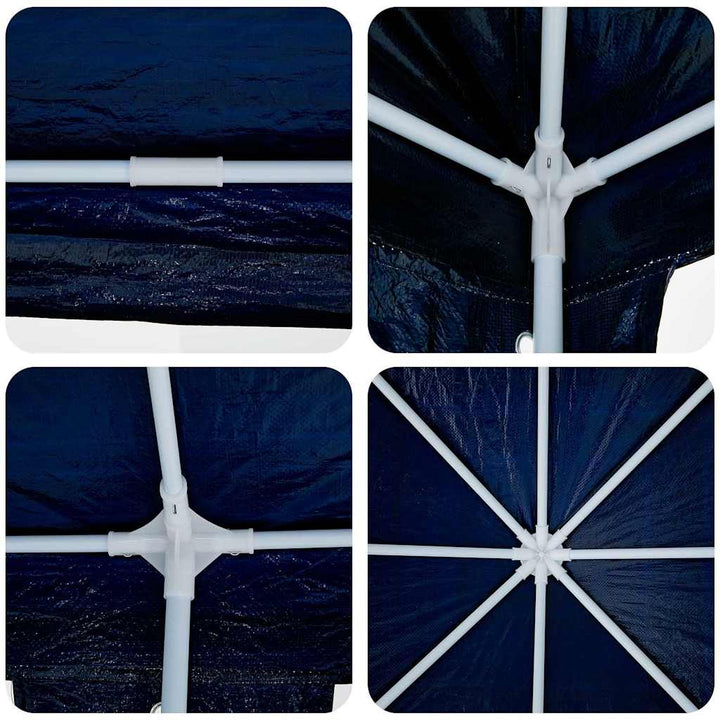 Party Tent Blå 800 x 400 x 266 cm Polyethylen