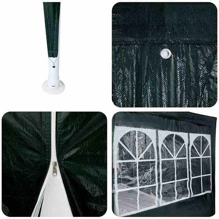 Party Tent Grøn 800 x 400 x 266 cm Polyethylen