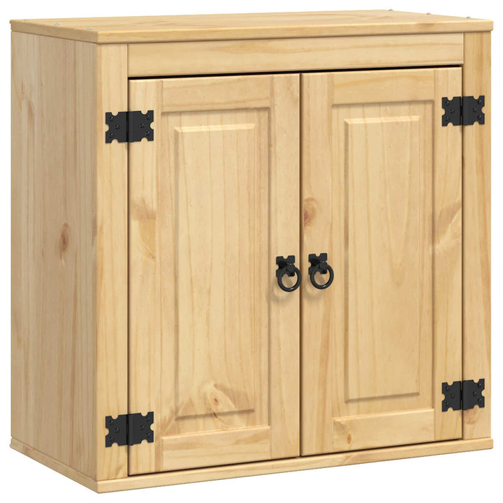 Kabinet SKI HonningBrun 60 x 32 x 60 cm Massiv fyrretræ