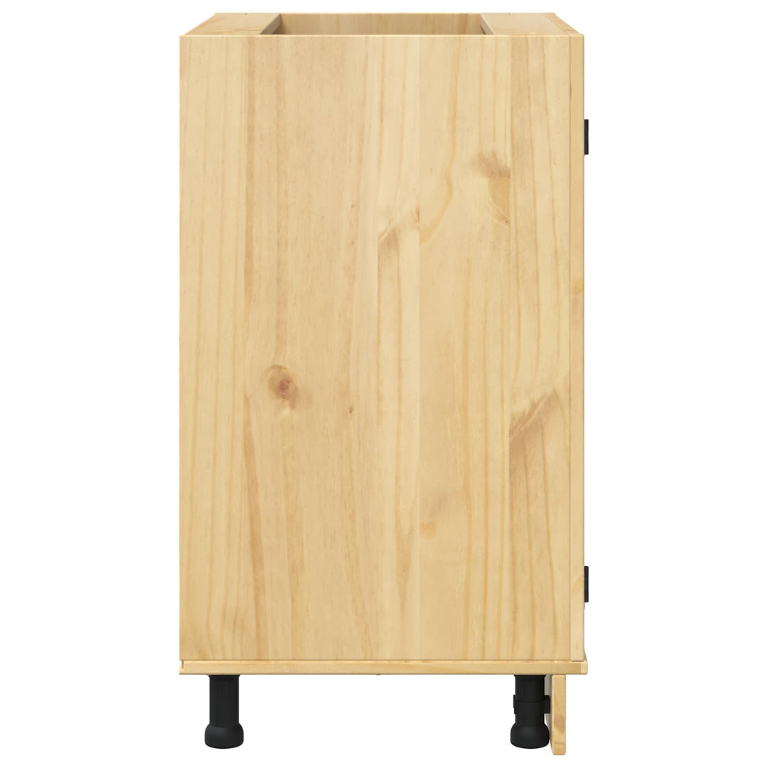 Kabinet SKI HonningBrun 60 x 46 x 81,5 cm Massiv fyrretræ
