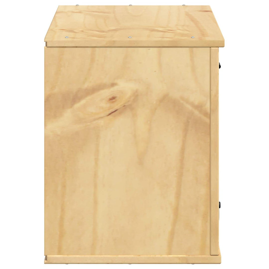 Kabinet SKI HonningBrun 60 x 32 x 40 cm Massiv fyrretræ