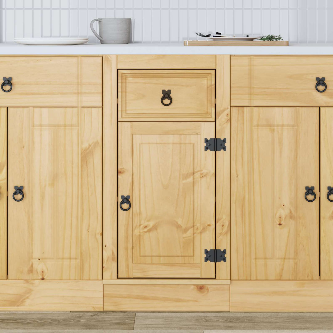 Kabinet SKI HonningBrun 40 x 46 x 81,5 cm Massiv fyrretræ