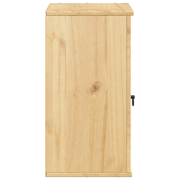 Kabinet SKI HonningBrun 40 x 32 x 60 cm Massiv fyrretræ