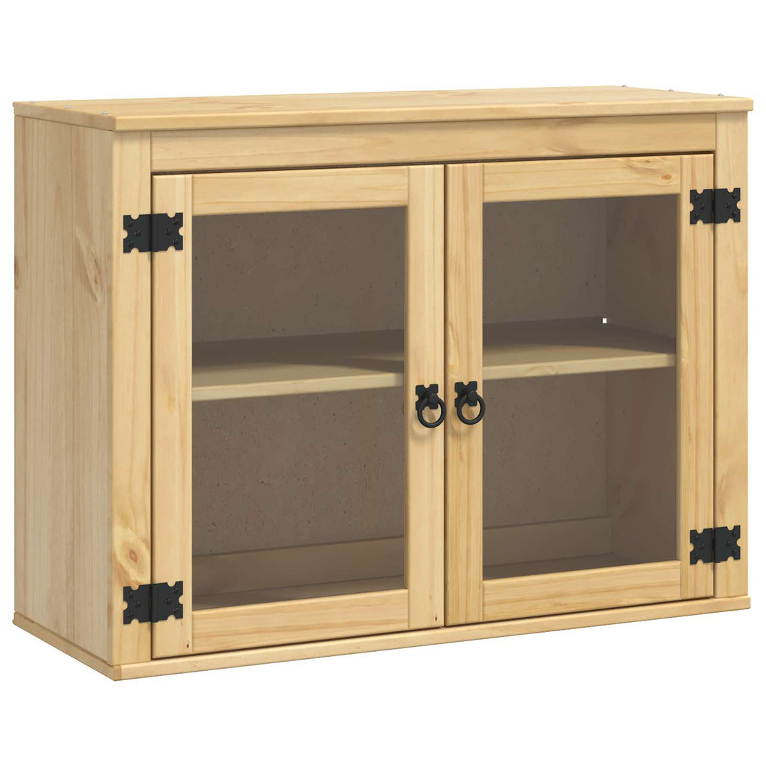 Kabinet SKI HonningBrun 80 x 32 x 60 cm Massiv fyrretræ