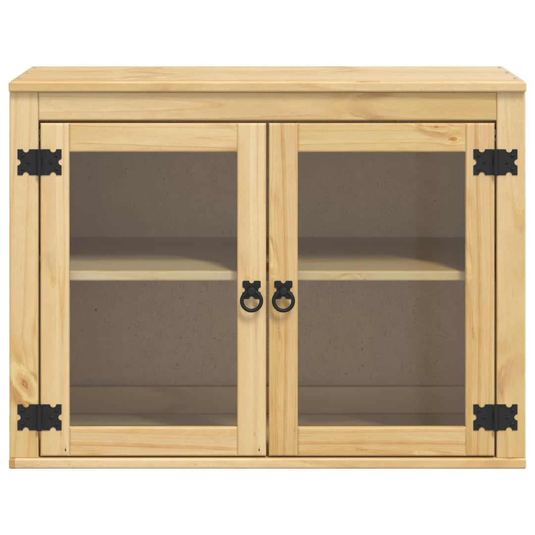 Kabinet SKI HonningBrun 80 x 32 x 60 cm Massiv fyrretræ