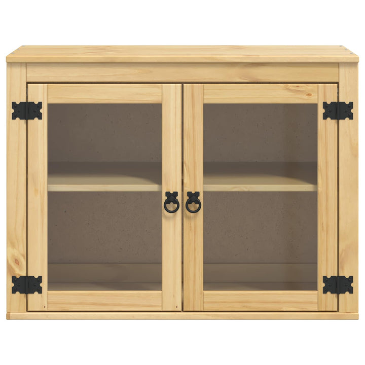 Kabinet SKI HonningBrun 80 x 32 x 60 cm Massiv fyrretræ