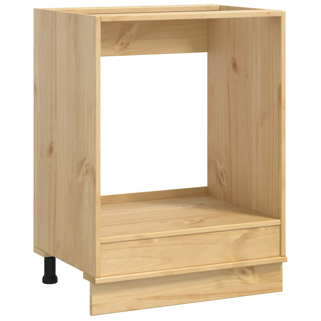 Kabinet SKI HonningBrun 60 x 46 x 81 cm Massiv fyrretræ
