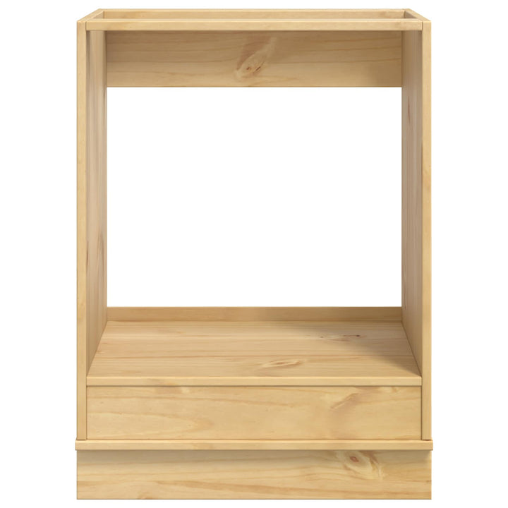 Kabinet SKI HonningBrun 60 x 46 x 81 cm Massiv fyrretræ