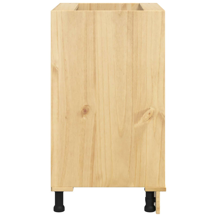Kabinet SKI HonningBrun 60 x 46 x 81 cm Massiv fyrretræ