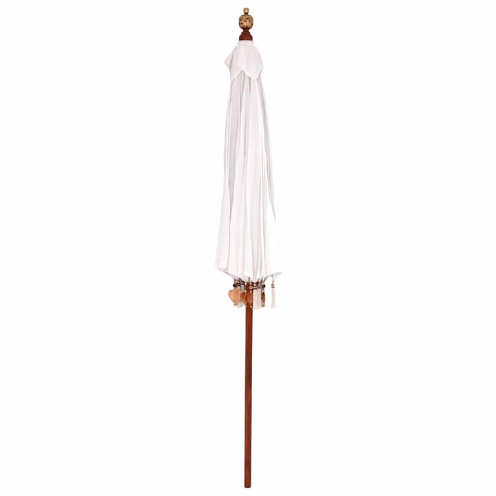 Balinesisk Parasol Creme 220 x 220 x 260 cm