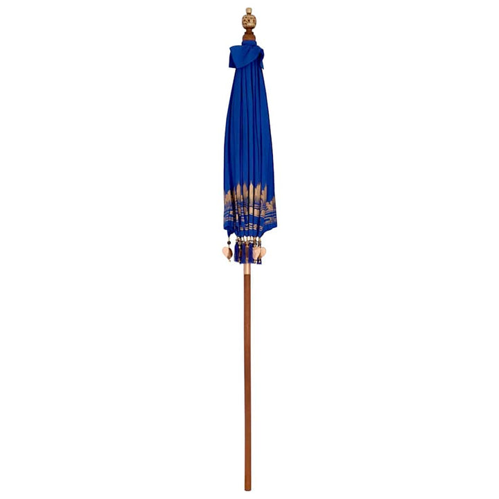 Balinesisk Parasol Blå 185 x 185 x 260 cm