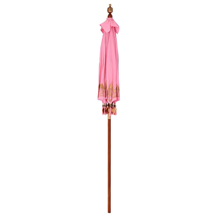 Balinesisk Parasol Lyserød 185 x 185 x 260 cm