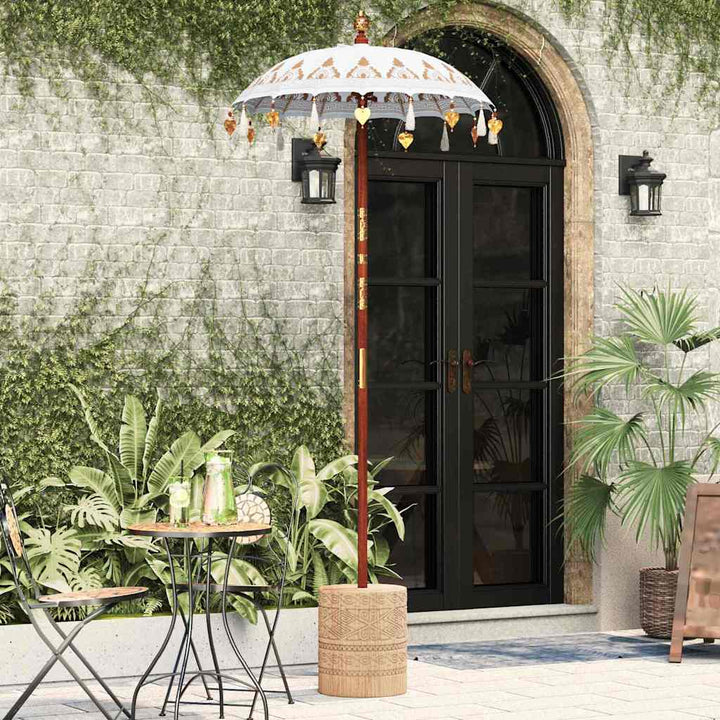 Balinesisk Parasol 125 x 125 x 260 cm