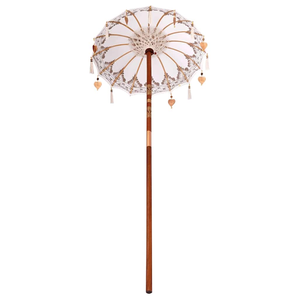 Balinesisk Parasol 125 x 125 x 260 cm