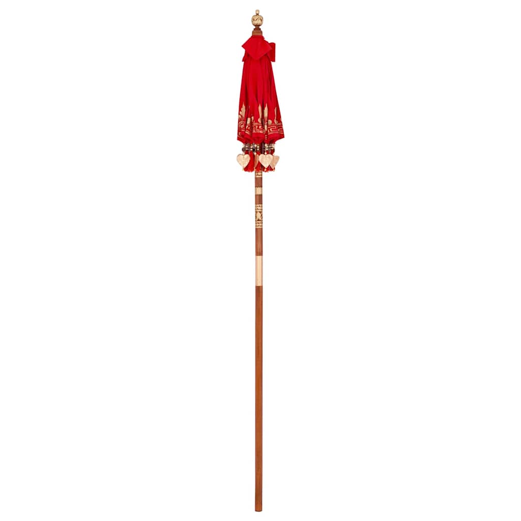 Balinesisk Parasol 125 x 125 x 260 cm