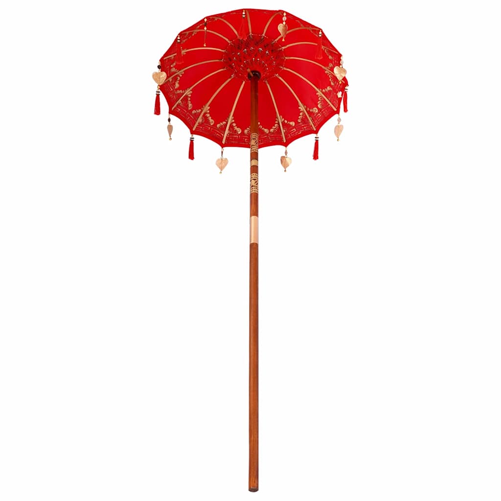 Balinesisk Parasol 125 x 125 x 260 cm