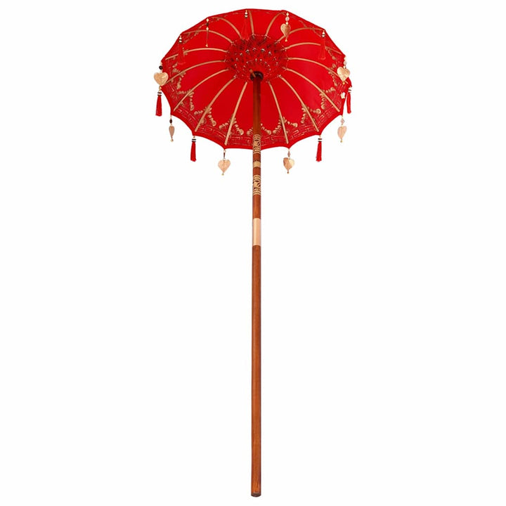 Balinesisk Parasol 125 x 125 x 260 cm