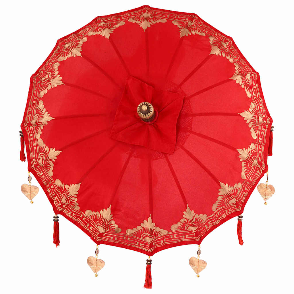 Balinesisk Parasol 125 x 125 x 260 cm