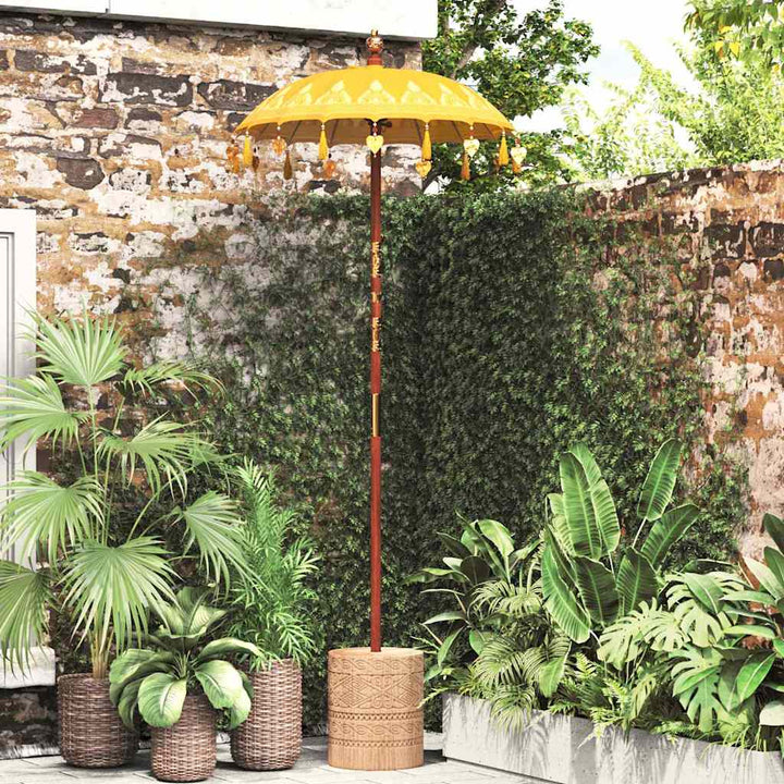 Balinesisk Parasol 125 x 125 x 260 cm