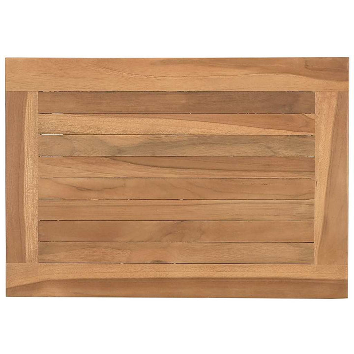 Sofabord med opbevaring Brun 50 x 35 x 45 cm Massiv Teaktræ