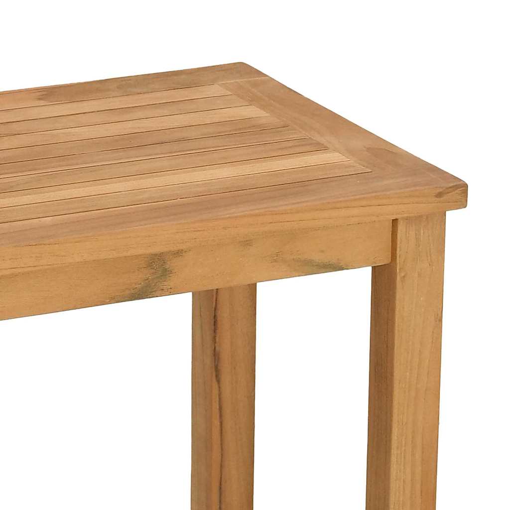 Konsolbord med opbevaring Brun 110 x 40 x 75 cm Massiv Teaktræ
