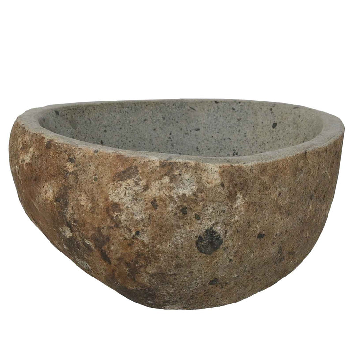 Flodstensbassin Lysegrå (30-37) x (25-30) x 12 cm River Stone