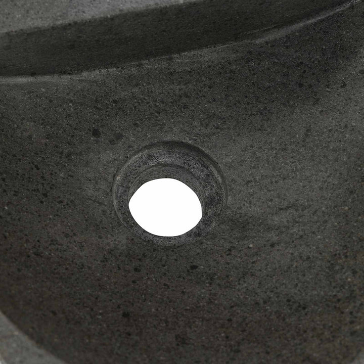 Vægmonteret håndvask Grå 37 x 30 x 12 cm River Stone