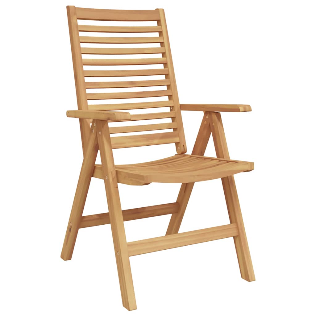 Stol 2 pcs Brun 64.5 x 52 x 108 cm Massiv Teaktræ