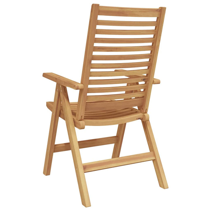 Stol 2 pcs Brun 64.5 x 52 x 108 cm Massiv Teaktræ