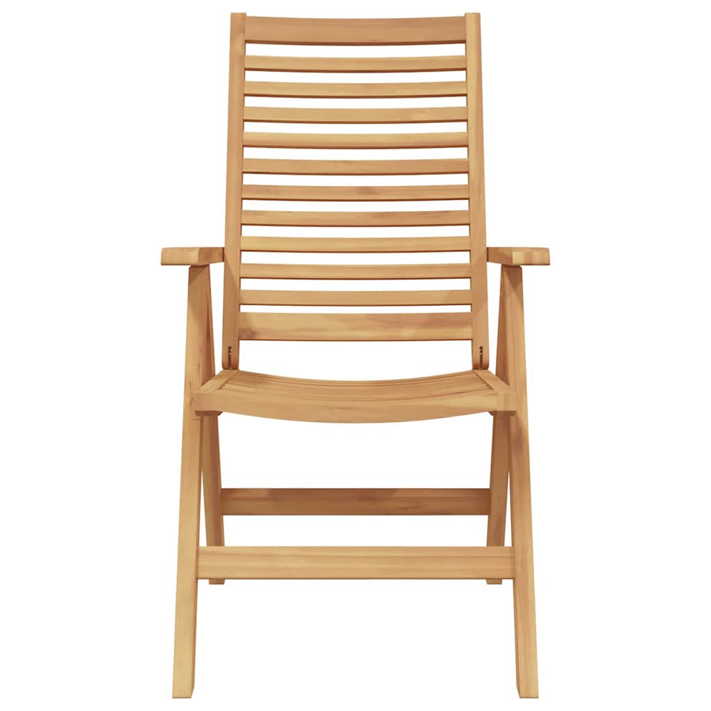 Stol 2 pcs Brun 64.5 x 52 x 108 cm Massiv Teaktræ