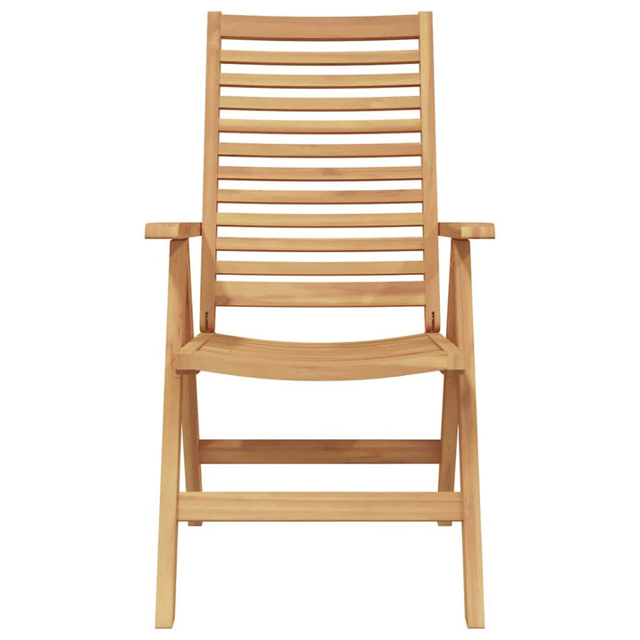 Stol 2 pcs Brun 64.5 x 52 x 108 cm Massiv Teaktræ