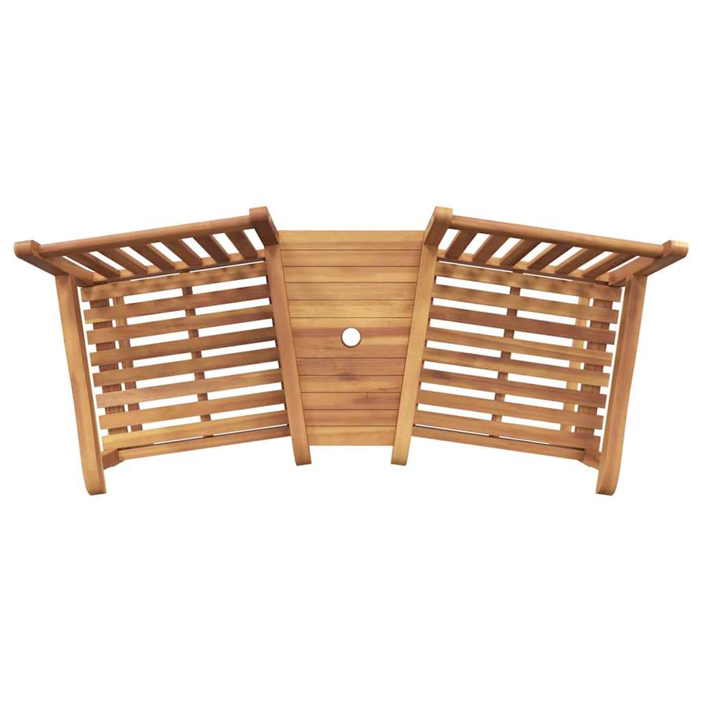 Have udendørs stole 152 x 63 x 89 cm Massiv Teaktræ