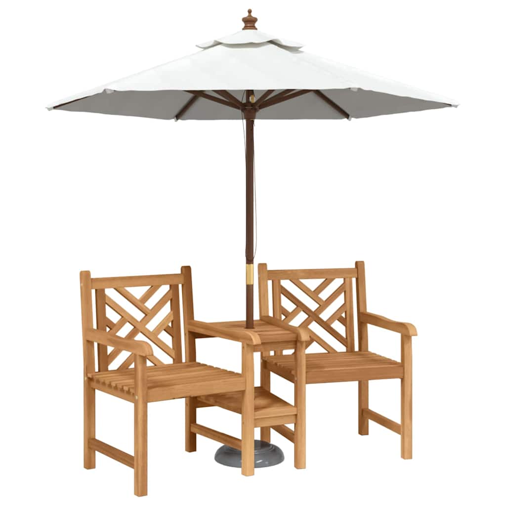 Have udendørs stole 152 x 63 x 89 cm Massiv Teaktræ