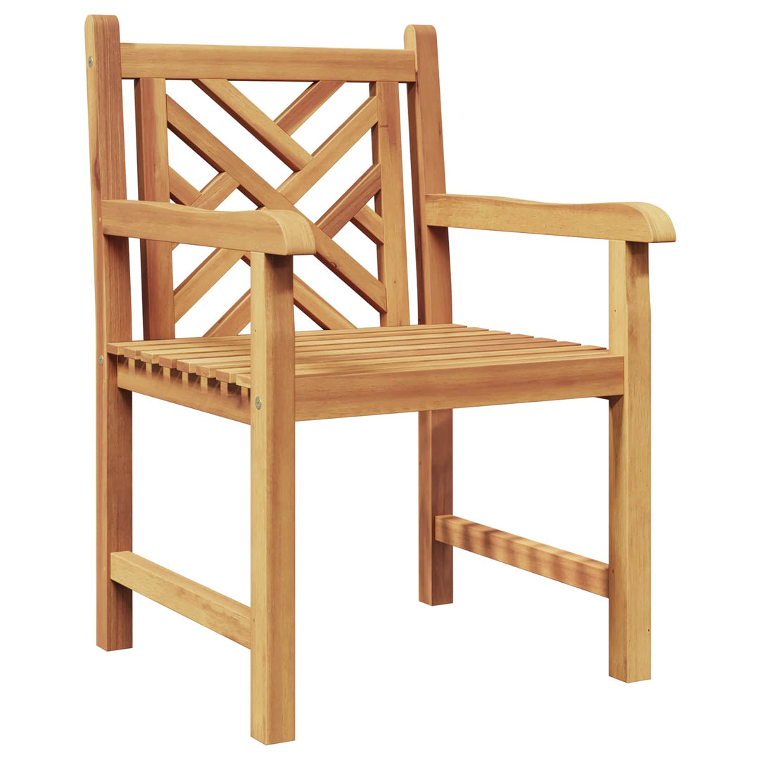 Have Stol 2 stk. Massiv Teaktræ