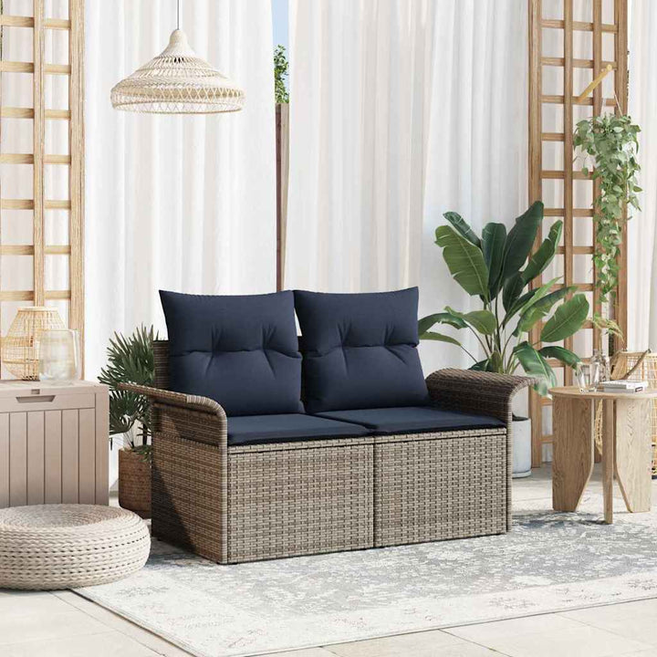 Havemøbelsofa 2-Antal sæder polyrattan
