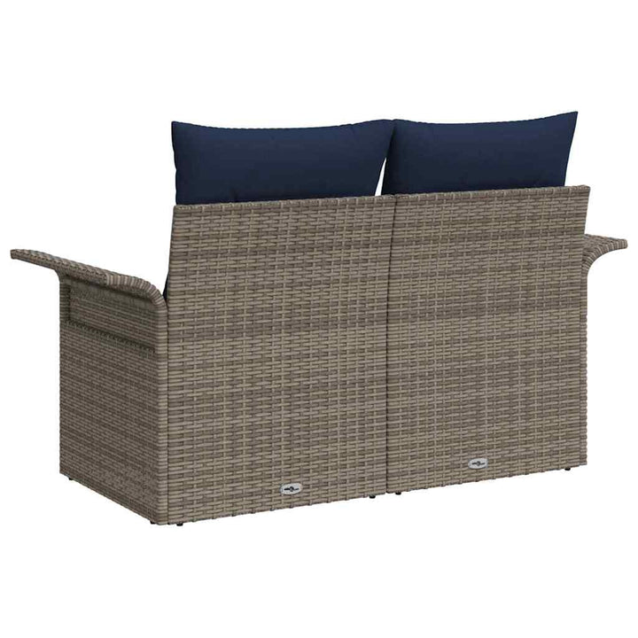 Havemøbelsofa 2-Antal sæder polyrattan