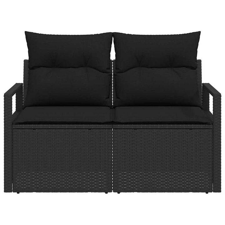Havemøbelsofa med pude 120 x 62 x 69 cm polyrattan