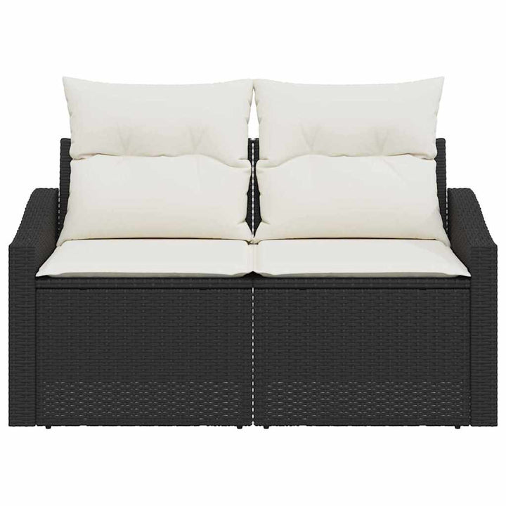 Havemøbelsofa med pude 123 x 62 x 69 cm polyrattan