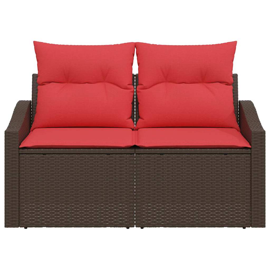 Havemøbelsofa Brun 123 x 62 x 69cm polyrattan