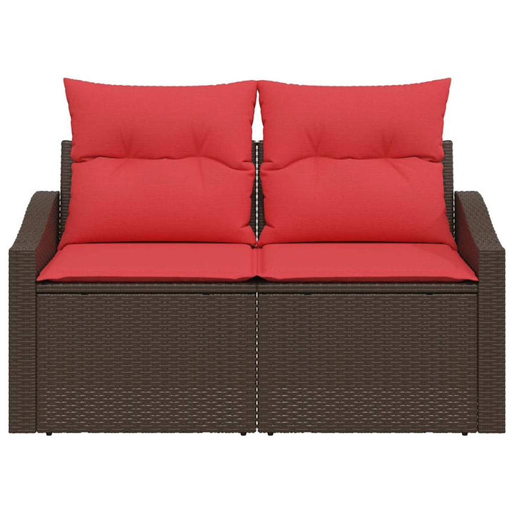 Havemøbelsofa Brun 123 x 62 x 69cm polyrattan