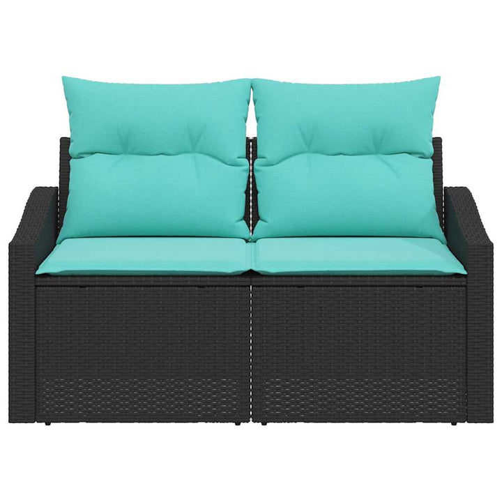 Havemøbelsofa Grå 123 x 62 x 69cm polyrattan