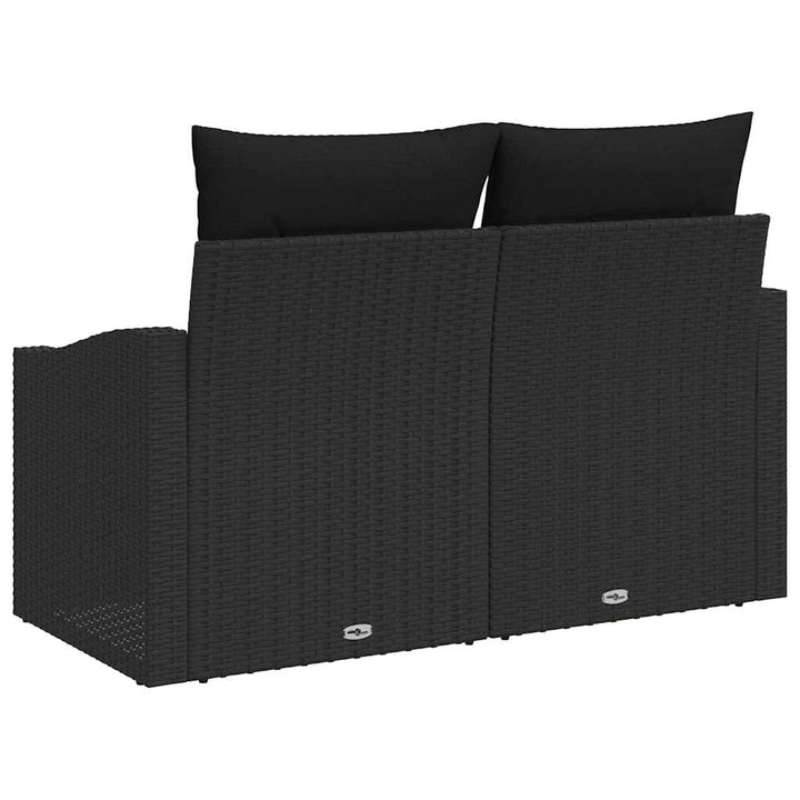 Havemøbelsofa med pude 123 x 62 x 69 cm polyrattan