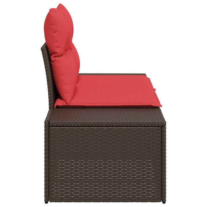 Havemøbelsofa 2-Antal sæder polyrattan