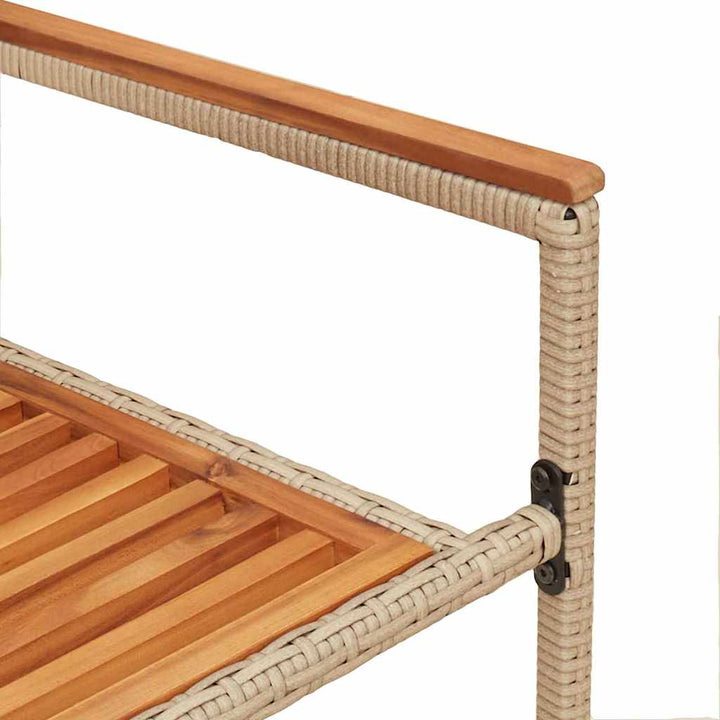 Have stapelstole 2 stk. Brun og Beige