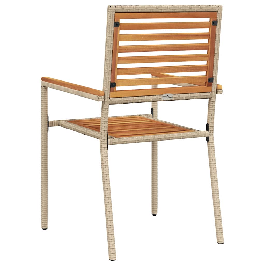Have stapelstole 2 stk. Brun og Beige